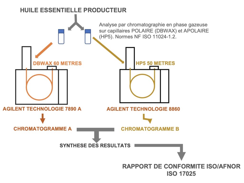 Analyse chromatographique des huiles essentielles